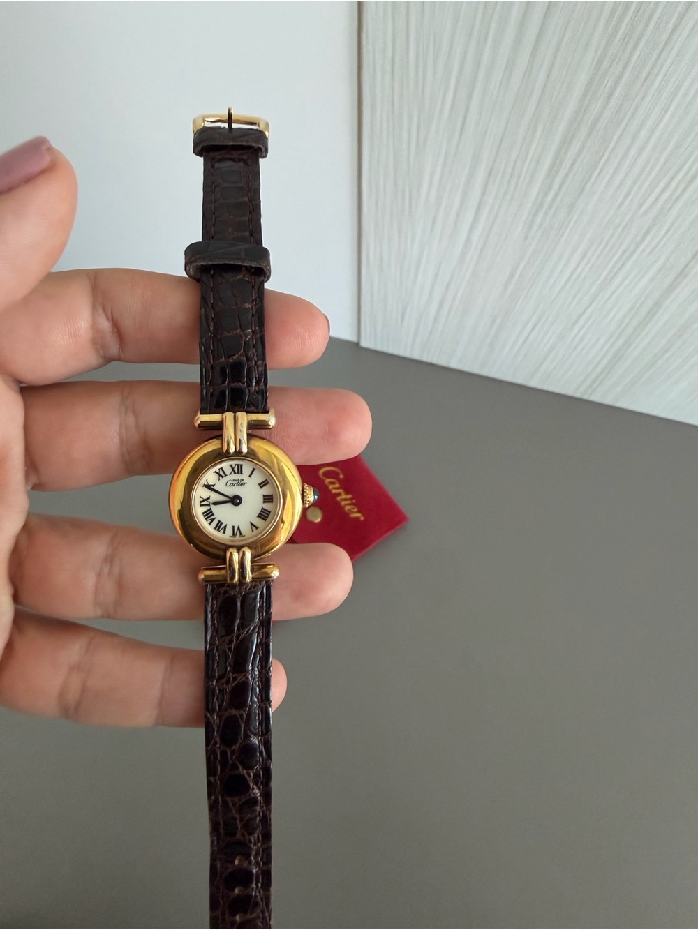 Vintage Cartier Colisée Vermeil 925 Gold Plated | Swiss Made | Authentic